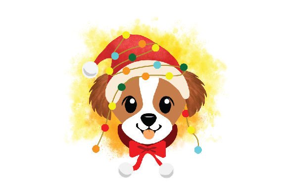 A Classic Watercolor Jack Russell for Christmas Crafts