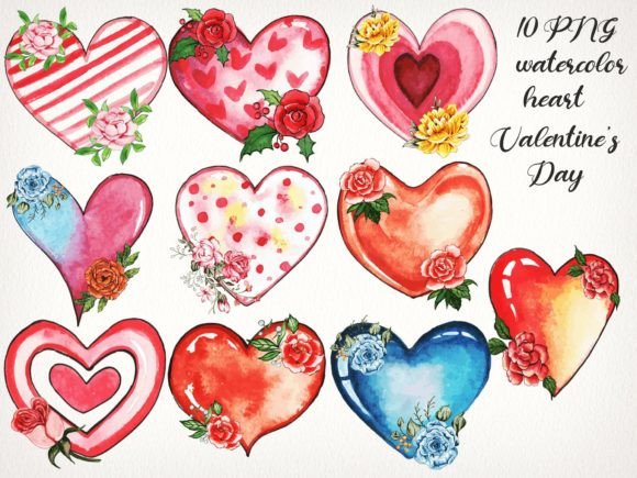 A Heart Watercolor PNG: Essential Graphics for Crafts and Content