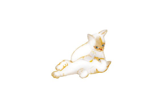 A Watercolor Cat Illustration for Creative Crafts & Design