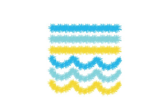A Watercolor Twist on Classic Christmas Tinsel