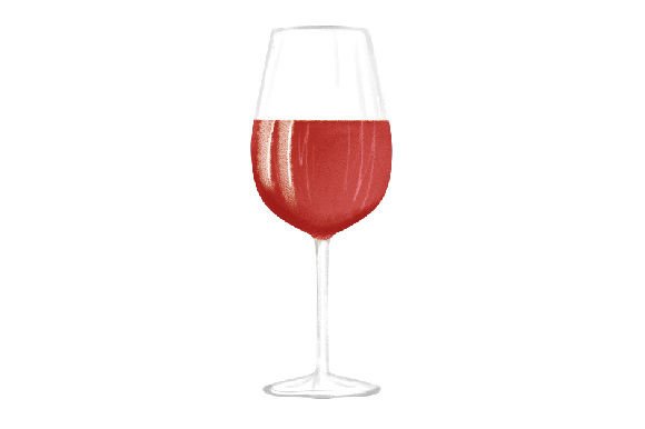 Crafting Happy Hour Magic: A Red Wine Watercolor Review