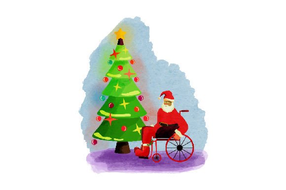 Crafting Inclusive Christmas Content with Santa in a Wheelchair