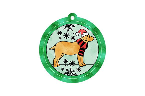 Crafts & Christmas: A Labrador Watercolor Ornament Review