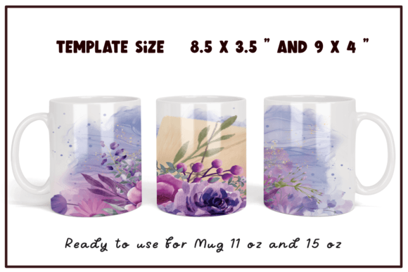 Elevating Your Content with a Watercolor Flower Mug Graphic