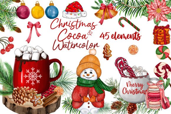 Evaluating Christmas Hot Cocoa Graphics for Craft Businesses