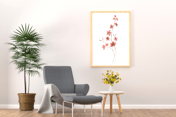 Floral Printable Graphics for Crafts & Content
