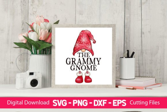The Grammy Gnome Watercolor for Crafters and Creative Graphics