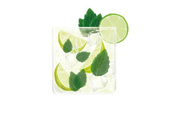 The Versatile Charm of a Caipiroska Cocktail Watercolor