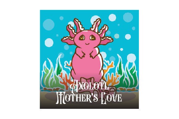 Watercolor Axolotl Art for Crafts & Fairy Tales Content