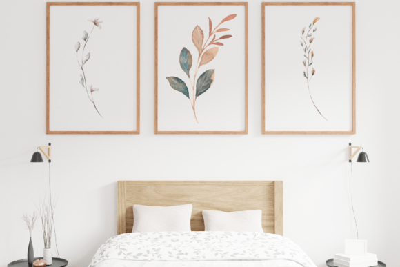 Watercolor Botanical Print Set: A Craft & Graphics Asset Review
